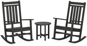 POLYWOOD Estate 3-Piece Rocking Cha
