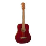 Fender Acoustic Guitar 3/4 Size FA-15 Red with Bag 971170170