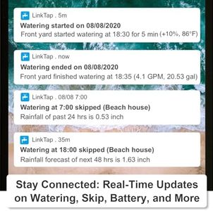 LinkTap G2S Wireless Smart Water Timer & Gateway – Weather Adaptive, IP66