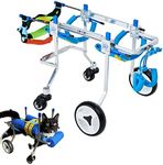 HobeyHove Adjustable 4-Wheel Dog Ca