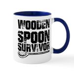 CafePress Wooden Spoon Survivor Mugs 11 oz (325 ml) Ceramic Coffee Mug