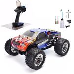 XMFLFH 1/10 Nitro Adult RC Truck, 18CXP Engine Remote Control Truck, 80KM/H Fast Nitro Gas Power Car, 4WD Off-Road 75CC Large Fuel Tank Climbing Vehicle, Hobby Racing Buggy RTR