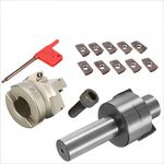 C3/4-FMB22 Holder Face Mill Cutter 400R-50-22 with 10Pcs APMT1604 Carbide Insert