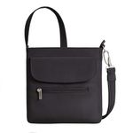 Travelon Anti-Theft Classic Mini Shoulder Bag, Black, One Size