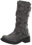 Rocket Dog Women's Trumble Mid Calf Boot, Black, 7 M US