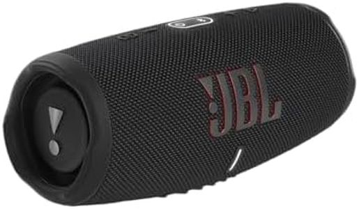 JBL CHARGE 5 - Portable Waterproof (IP67) Bluetooth Speaker with Powerbank USB Charge out, 20 hours playtime, JBL Partyboost (Black)