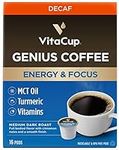Decaf Genius Keto Coffee Pods with 