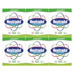 Neutradol Slow Release Gel, Air Freshener and Odour Eliminator, No Plug or Spray Needed, Super Fresh, Multipack of 6 x 135g