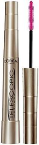 L'Oreal Paris Makeup Telescopic Original Lengthening Mascara, Blackest Black, 0.27 Fl Oz (1 Count)