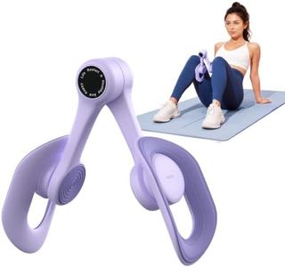 MERACH Thigh Trainer, Pelvic Floor Muscle Trainer, Inner Thigh Exercise Workout Equipment for Home Gym, Pelvic Floor Strengthening Women (Purple)