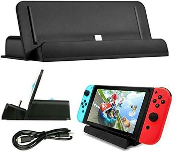 ELASO Charging Dock Station Stand Charger Holder Compatible with Nintendo Switch/Switch Lite with USB-C PD Charging Stand