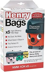 Henry NVM-1CH/907076 HepaFlo - Bolsas al vacío (5 unidades)