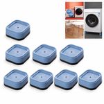 YELONA Heavy Duty Adjustable Bed Risers, Furniture Lifts for Beds, Tables, Refrigerators, Washing Machines | Anti Vibration, Non-Slip, Noise Cancelling - (Set of 8)