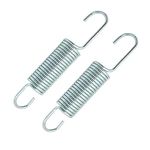 Souldershop 3-5/8 inch Replacement Recliner Chair Mechanism Furniture Tension Springs Long Neck Style [3.46'' Inside Hook to Hook] (Pack of 2)