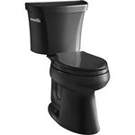 Kohler K-3979-7 Highline Comfort Height 1.6 Gpf Toilet, Black Black