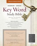 The Hebrew-Greek Key Word Study Bible: ESV Edition, Genuine Leather Black