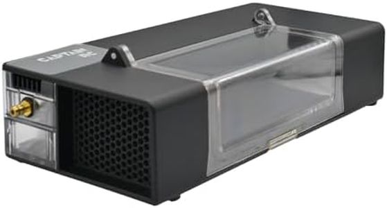 CaptainRC Desktop Wind Tunnel,Designed for 1:64 Diecast Cars, Brings Dynamic Airflow Effects to Your Model Display Setup,for Collectors and Hobbyists (Black)