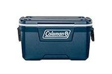 Coleman Unisex Xtreme Cooler, Large Cooler Box Capacity, PU Full Foam Insulation, Cools up to 5 Days, Portable Cool Box, Perfect for Camping, Festivals and Fishing, Blue, 66 L