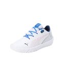 Puma Unisex-Kid BMW MMS Drift Cat Dec. AC PS White-Silver Mist-Pop Red Sneaker - 12 UK (30726709)