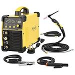 hynade Tig Welder Tig250dp,Dual Voltage 110V/220V 250A Tig/mma 2 in 1 Welders,Digital Hot Arc Tig Welding Machine Work with Foot Pedal