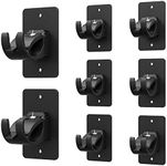 8 Pieces Self Adhesive Curtain Rod 