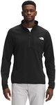 THE NORTH FACE Men's Canyonlands Half Zip Pullover Sweatshirt, TNF Black, Large