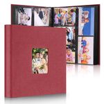 DazSpirit Photo Albums 6x4 Inch 600 Pockets Slip In, Customizable Linen Cover 10x15cm Photo Album, Large Capacity, Slip-in Pockets, Ideal for Wedding Albums, Family Photo Books and Travel Memories