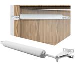 CASONNIK Storm Door Closer,White,Standard Duty Pneumatic Screen and Storm Door Closer