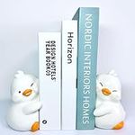 HINUGO Cute Duck Bookends Decoratio