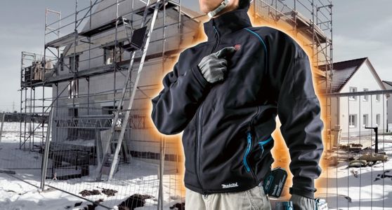 Makita Thermal Jacket, Large – Heated Workwear for Cold Weather