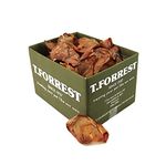 T. Forrest British Dried Whole Pigs Ears x50 For Dogs, 100% Natural Treats, Long Lasting Grain Free Chew