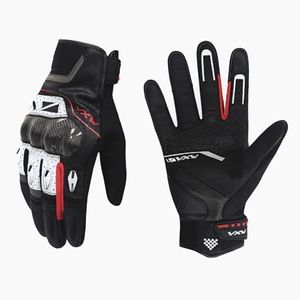 VXW Motorcycle Gloves for Men and Women Full Finger Touchscreen Motorbike Gloves High Protection Biker Gloves for BMX ATV Road Racing(X-Large)