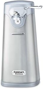 Cuisinart SCO-60 Deluxe Electric Can Opener, Quality-Engineered Motor System Allows you to Open Any Size Can, Stainless Steel