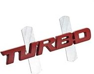 1Pack Grille Turbo T Emblem Car Aut