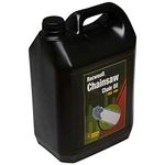 RocwooD Chain Oil 5 L Litre Ideal For Petrol & Electric Chainsaws Strimmer Hedge Trimmers Anti Fling Formula To Prevent Wear & Tear Multi Purpose Oil Increases Performance