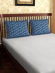 Petal Home Acadia Blue 100% Cotton Pillow Covers - Set of 2