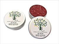 Lip Scrub For Smooth, Soft Supple Kissable Lips - 100% Natural - Strawberry