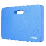 Ohuhu Premium Thick Kneeling Pad, Large Comfortable Gardening Knee Pad Kneeling Mat with 2 Different Surfaces, Extra Thick Knee Cushion for Gardening, Work, Baby Bath, Exercise, Blue 43 x 28 x 4 cm