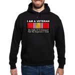 CafePress I Am A Veteran Hoodie Men's Dark Hooded Sweatshirt Hoodie Black