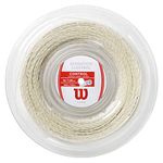 Wilson Tennis Racket String, Sensation Control, 200 m Roll, Transparent/Natural, 1.30 mm, Unisex, WRZ911200