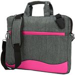 VanGoddy Wave Magenta Anti Theft Messenger Bag for Lenovo Flex/ThinkPad/IdeaPad/Yoga 14” - 15.6inch