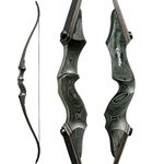 Archery Takedown Recurve Bow 58inch Traditional Longbow Hunting Targeting Practice (35.00)