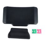 Motorcycle Passenger Backrest Pad, Motorcycle Back Box Rest, PU Leather 3cm Thickness Motorcycle Tail Box Pad for Motorcycle