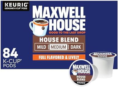 Maxwell House House Blend Medium Roast K-Cup Coffee Pods (84 ct Box)