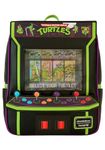 Loungefly Backpacks Teenage Mutant Ninja Turtles 40th Anniversary Vintage Arcade Mini Backpack Black/charcoal