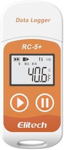 Elitech RC-5+Digital PDF USB Temperature Data Logger Reusable Recorder Refrigerator Thermometer 32000 Points High Accuracy