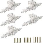 JUXYES Pack of 5 Euro Rose Decorati