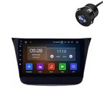 Modorwy Original QLED 9” Zlink Car Android Stereo | OS 13 | 2GB+32GB | Display Support Car Play & Android Auto | incl. AHD Rear Camera & Frame Compatible with Maruti Wagon-R- 1 Year Warranty