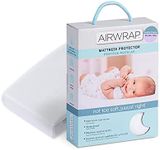 Airwrap Waterproof Mattress Protector Non-Toxic, Large Cradle, White, AWPMLC3494