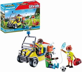 PLAYMOBIL City Life 71204 Rescue Caddy, Toy for Children from 4 Years